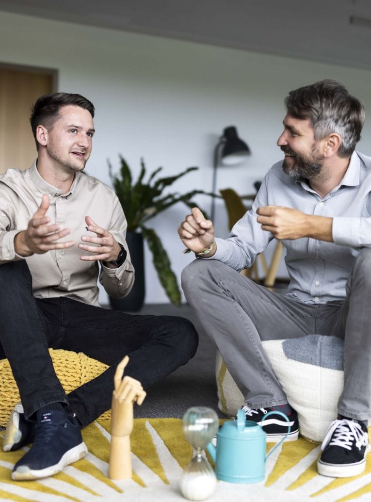 Jan Hecht als Sparrings Partner für junge Nachfolger im Coaching.