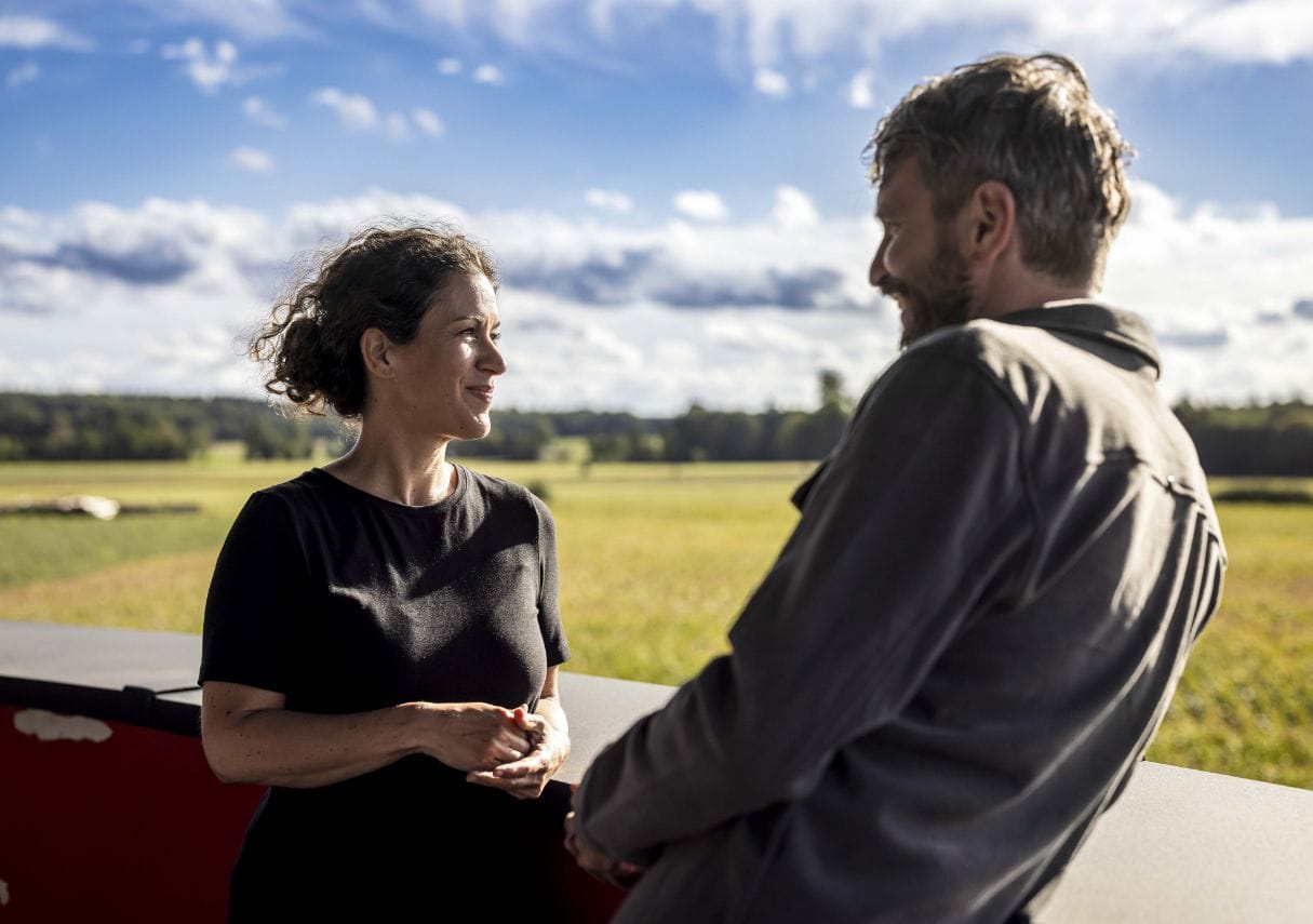 Jan Hecht als interner Coach in seiner eigenen Firma bei seinem Programm H:Echtzeit im Coaching mit einer Mitarbeiterin.